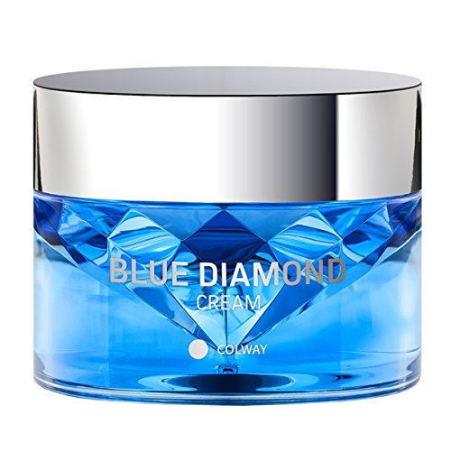 Colway CREME DE DIAMANT BLEUE Thérapie innovante de reconstruction des cellules de la peau Rajeunissement Anti-age Collagene Céramides & Elastine 50ml Cover