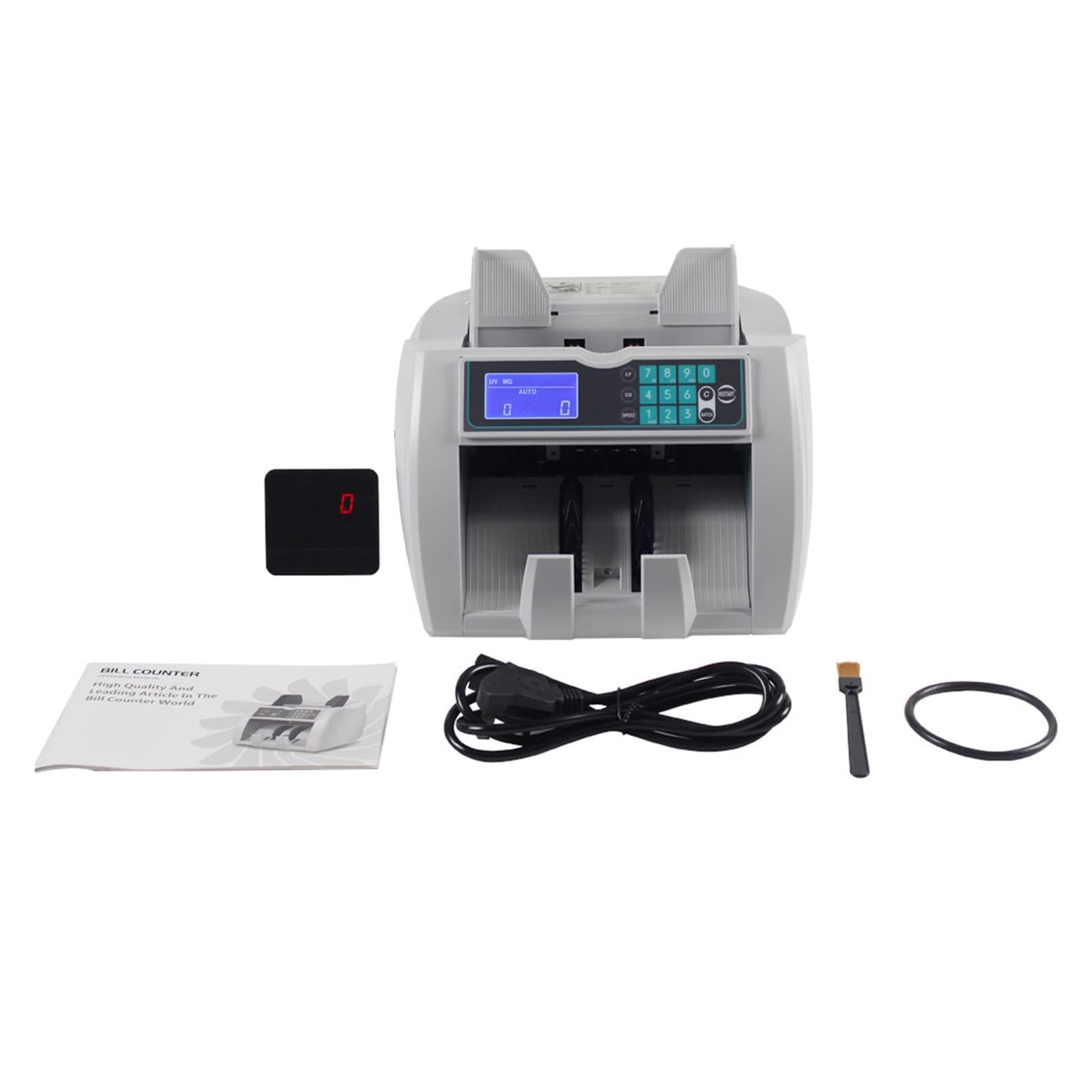 Contabanconote, Macchina Contabanconote da 600/1000/1200/1900 Pezzi, velocità di Conteggio Regolabile, Contabanconote per Australia E Canada con Display LCD, Veloce E Fac