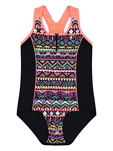 ZeroXposur Big Girls Swimsuit - Girls' One Piece Bathing Suit