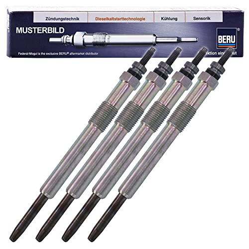 Suuonee Glühkerzen Set 4er - OE 0250202092 Für Mitsubishi L200, Challenger, L300