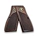 Zib Grips, Wooden Pistol Grips for Browning Hi Power, SA 35, Tisas Regent BR-9, Luger M80, HP 14, Walnut & Beech Grip Panels, Veteran Gift (Classical Series, Hi Power and Clones)