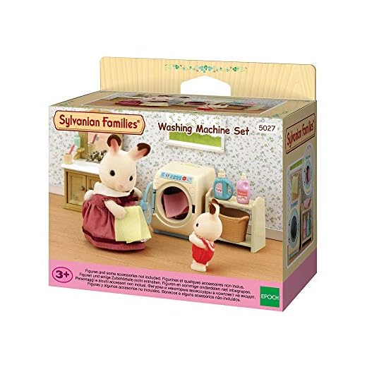 Sylvanian Families- Washing Machine Set Mini muñecas y Accesorios, Multicolor (Epoch para Imaginar 3565)