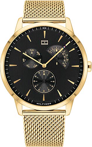Tommy Hilfiger Orologio analogico multifunzione al quarzo da uomo...