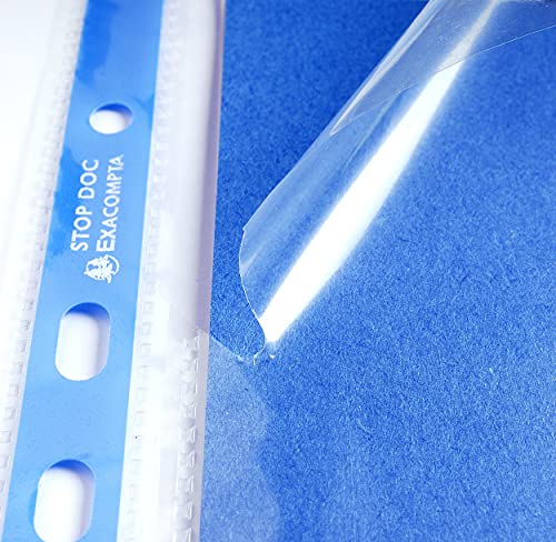 Exacompta 5870E fundas con multitaladros A4 transparentes para archivar 4