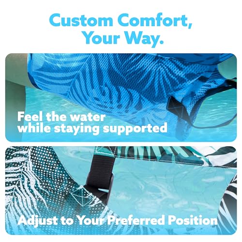 sloosh inflatable pool floats adult2 packs floating lounge chairsblow up pool noodles for adult heavy dutyfloating chair for party summer water beach lake fun