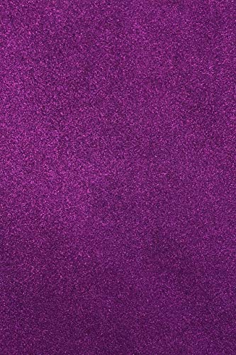 Allgala 12 Pack Glitter EVA Foam Paper 8x12 Inch Sheets-Purple-CF85006