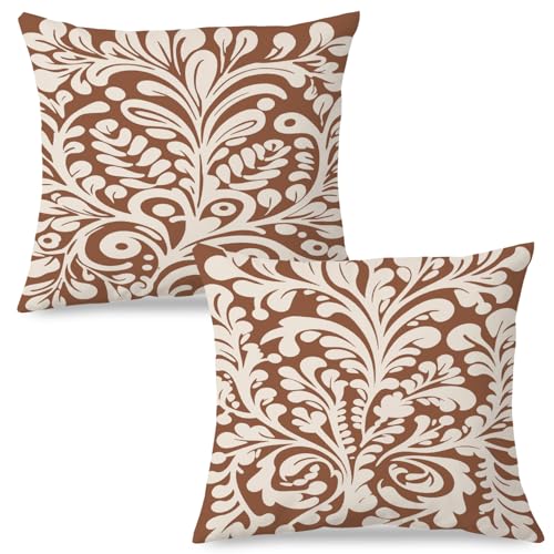 SPBL&L Talavera Terracotta Pillow Covers