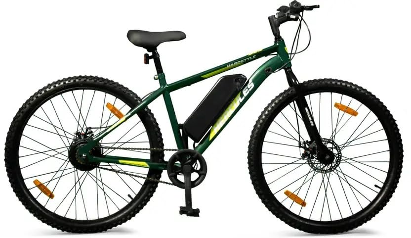 Hercules Hardstyle 27.5T Electric Cycle | 36V Li-ion Battery (6Ah) | Front Suspension | Dual Disc Brakes | 250W Hub Motor | 90% Assembled | 27.5 Inch Tyres | for Men & Adults-image-42