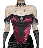 AIEOE Crop Top Y2k Gothic bovenstuk tanktop Cami V-hals