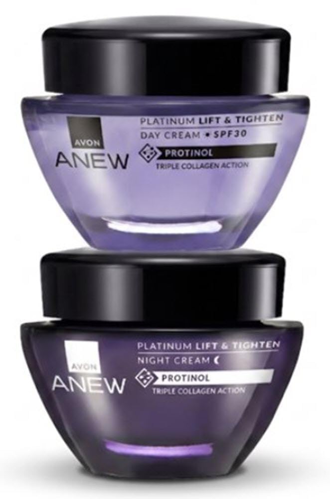 AVON Anew Platinum Day and Night Cream (Two Pack Set) - 2 units
