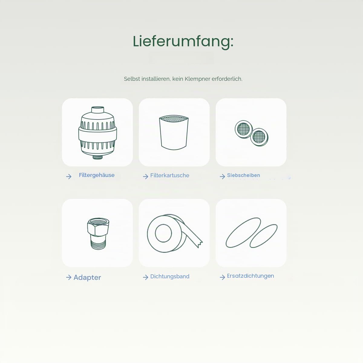 AquaBliss SF220 Universal-Duschfilter mit austauschbarer mehrstufiger Kartusche – lindert Juckreiz, Ekzeme und Akne für strahlende Haare, Nägel und Haut, Chrom