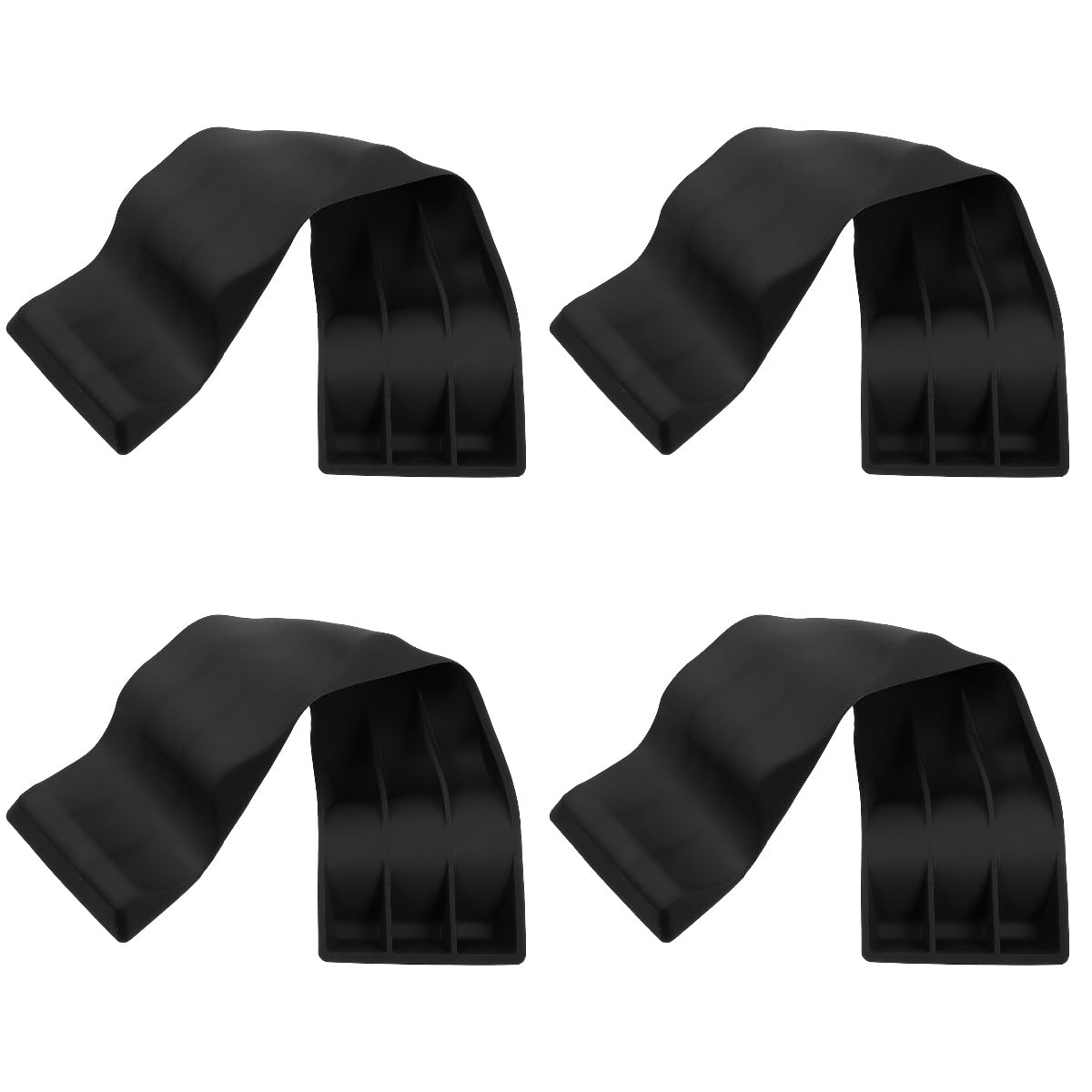 Luxshiny Lot de 4 Supports à Bouteilles de Vin Pliables Et Empilables