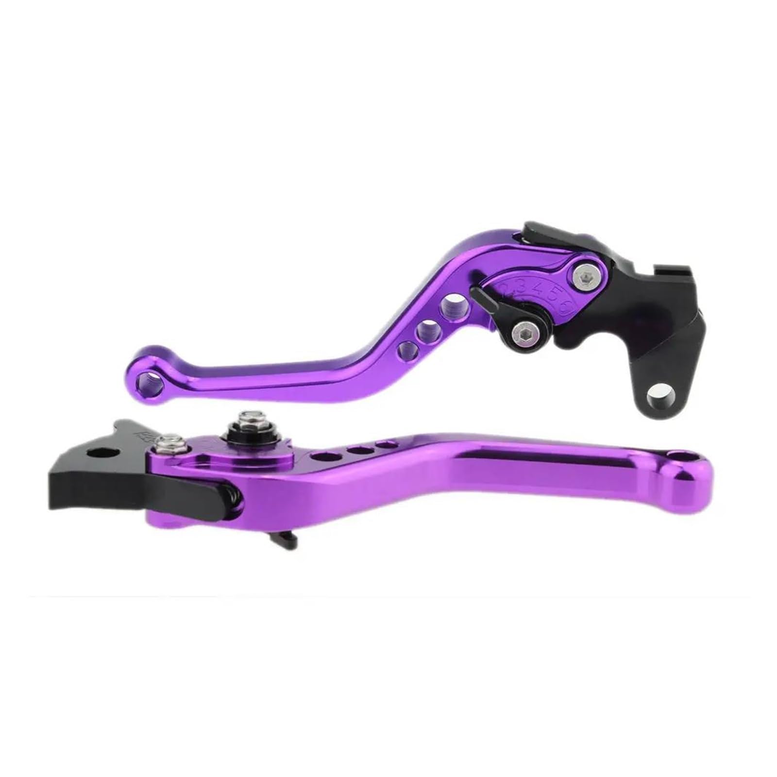 SHUZHAO for Magna V30 VF500 1984-1985 Adjustable 3D Brake Clutch Lever(147mm Purple)