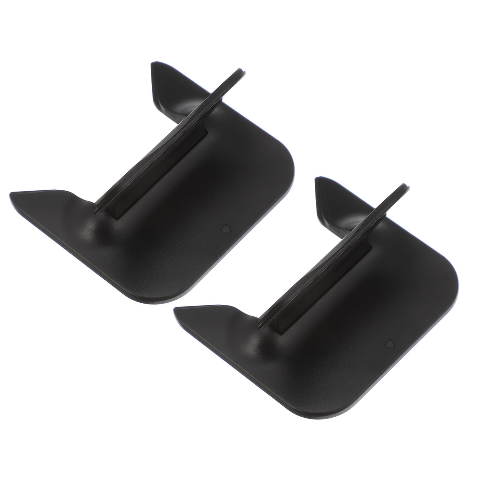 Foldable Laptop Stand 2pcs Set Portable Notebook Computer Holder with Heat Dissipation for Travel and Office Use Black