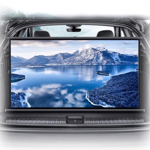 Pantalla portátil manual de proyector 50 pulgadas 16:9 miniatura 1