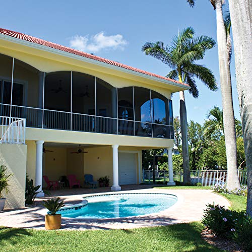 Saint Gobain ADFORS FCS11147-M Sonnenschutzscheiben-Reparatur-Set für Fenster und Tür, Anthrazit