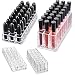 byAlegory (Limited Offer Gift Set) Acrylic Lipstick & Acrylic Lip Gloss Organizer | 48 Space Cosmetic Storage (CLEAR)