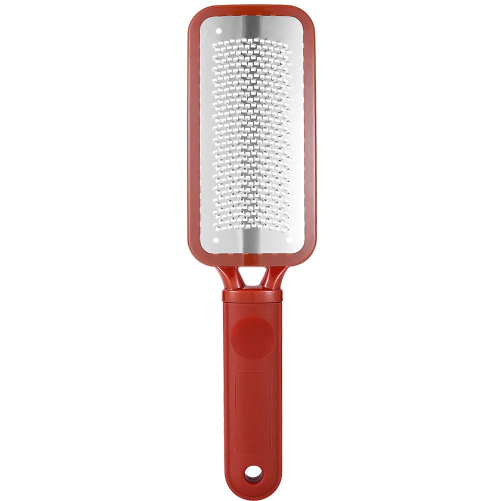 OLSAinny Sudopo Pedicure Foot File, Colossal Foot Rasp, Foot Grater, Heel Scraper for Feet, Foot Filer for Dead Skin, Callus Remover, Foot Care Exfoliator Tools, Reddish Brown (Brown)
