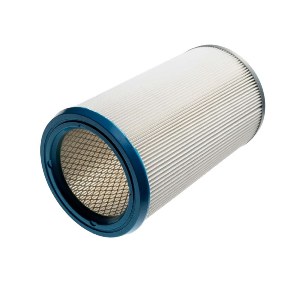 Trade-Shop Lot de 2 filtres à cartouche, ronds, à lamelles compatibles avec Kärcher NT 200, NT 601, NT 602, NT 602 LP, NT 802 I Aspirateur industriel