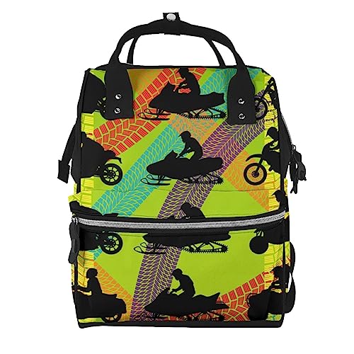 Sac à dos moto riders ergonomique pour transporter votre ordinateur portable au collège