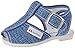 Superga 1200 Cotj - Sandali Con Chiusura A T Unisex - Bambini, Blu (Jeans C50), 22 EU, Pair