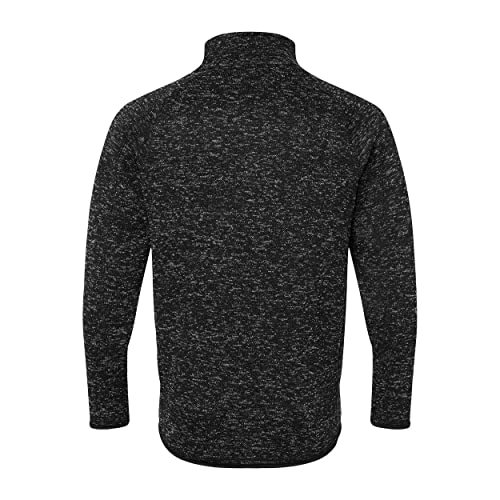 Burnside Zip SWTR JKT HtrBlack XL2