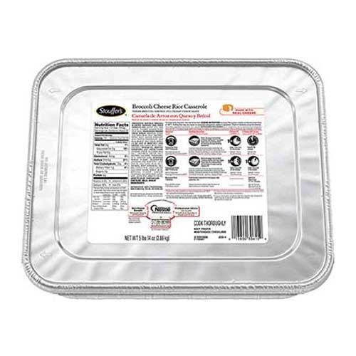 Nestle Stouffers Broccoli Cheese Rice Casserole, 94 Ounce -- 4