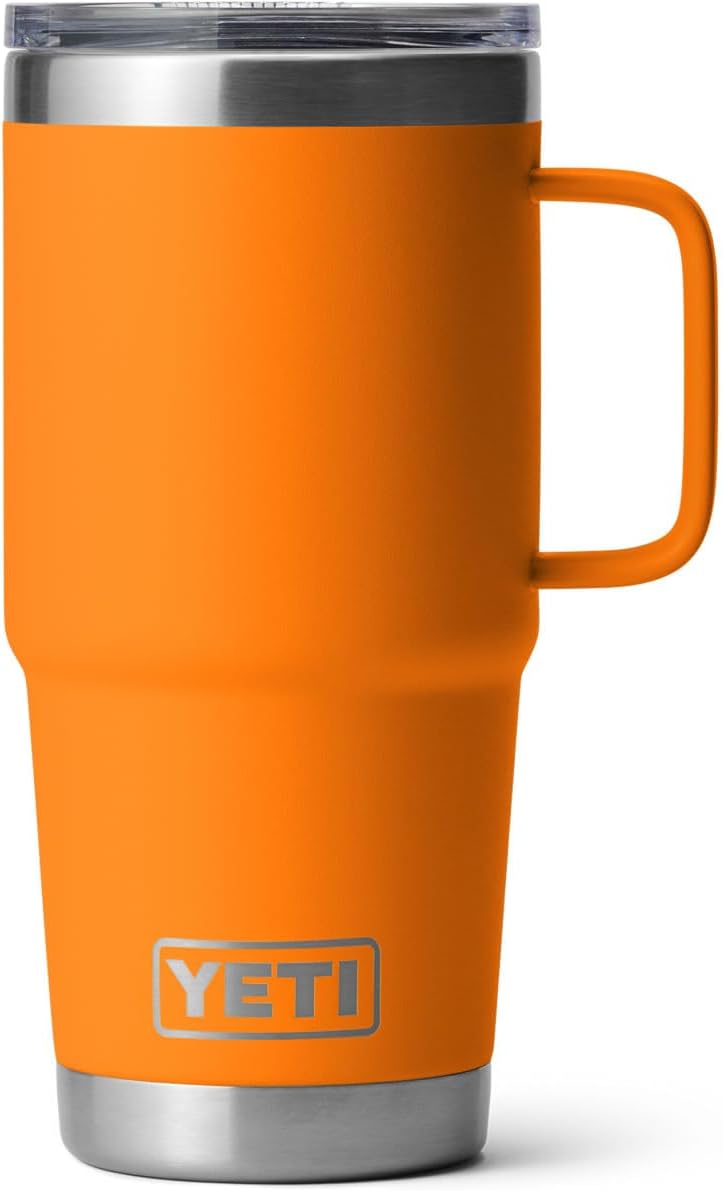 YETIRambler Travel Mug, Stainless Steel Vacuum Insulated with Stronghold Lid, King Crab, 20 oz (591 ml)