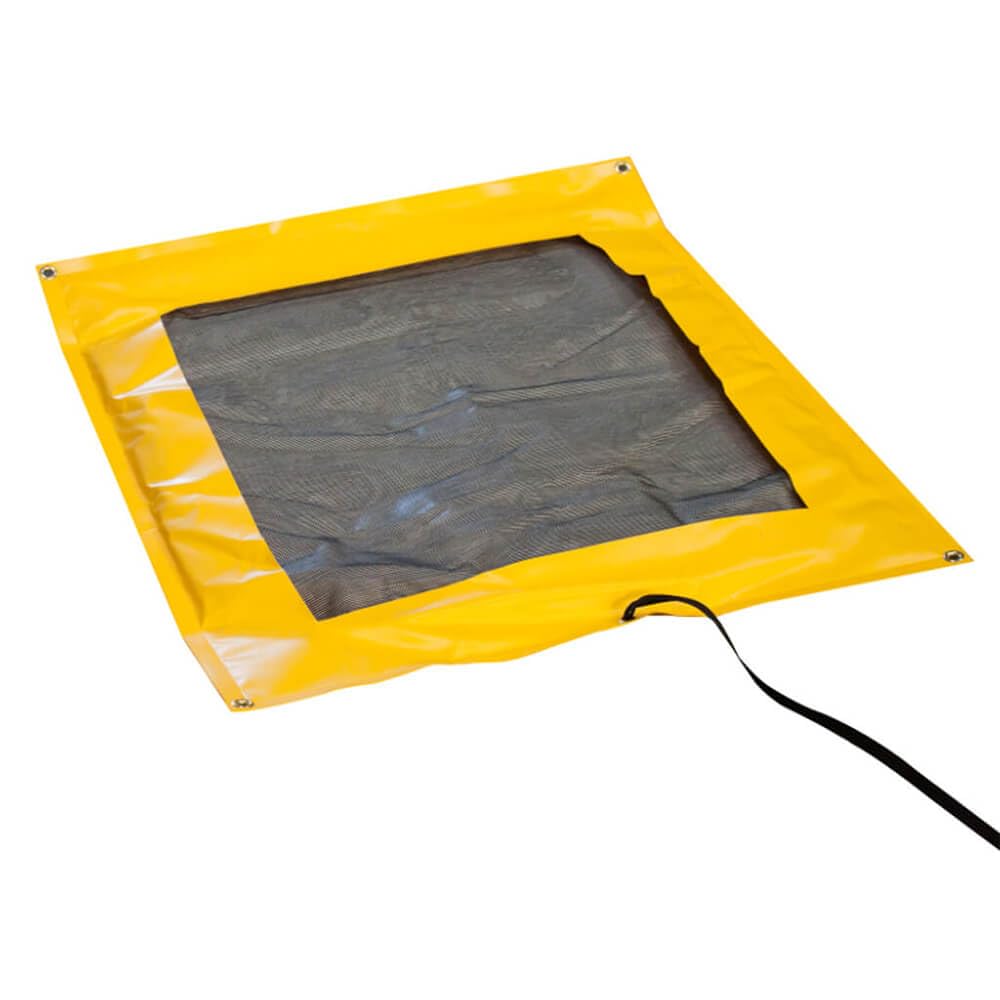 ENPAC Drip Sentinel Absorbent Maintenance Blanket, 12'x9', Black, Lightweight, Easy-to-use, Durable, Resistant material, Foldable