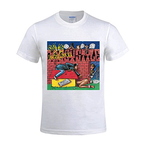 Cool Snoop Dogg Doggystyle Logo 2016 Homme's Crew Tee Shirts X-Large