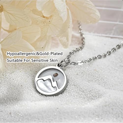 Mustard Seed Necklace Jewelry for Women Girls, Gold4