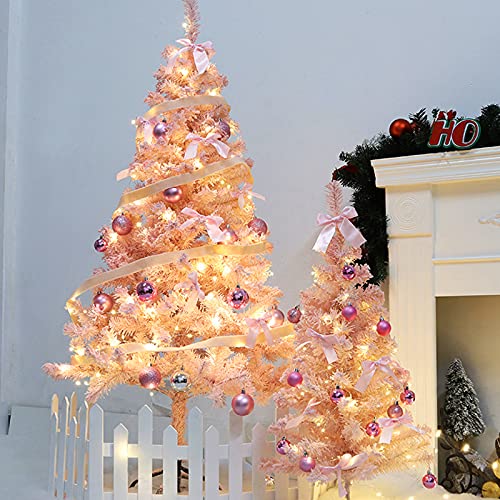 Minetom 100 Count Clear Mini Christmas Lights - 25 Feet - Indoor Decor for Trees, Garlands, and Events