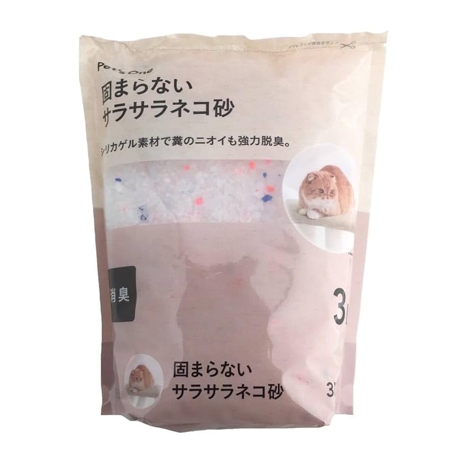 Amazon | カインズ(CAINZ) 猫砂 3L Pet'sOne 固まらない