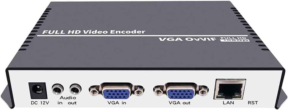 iseevy H.264 VGA Video Encoder Support SRT RTMP RTMPS RTSP UDP HTTP Protocols