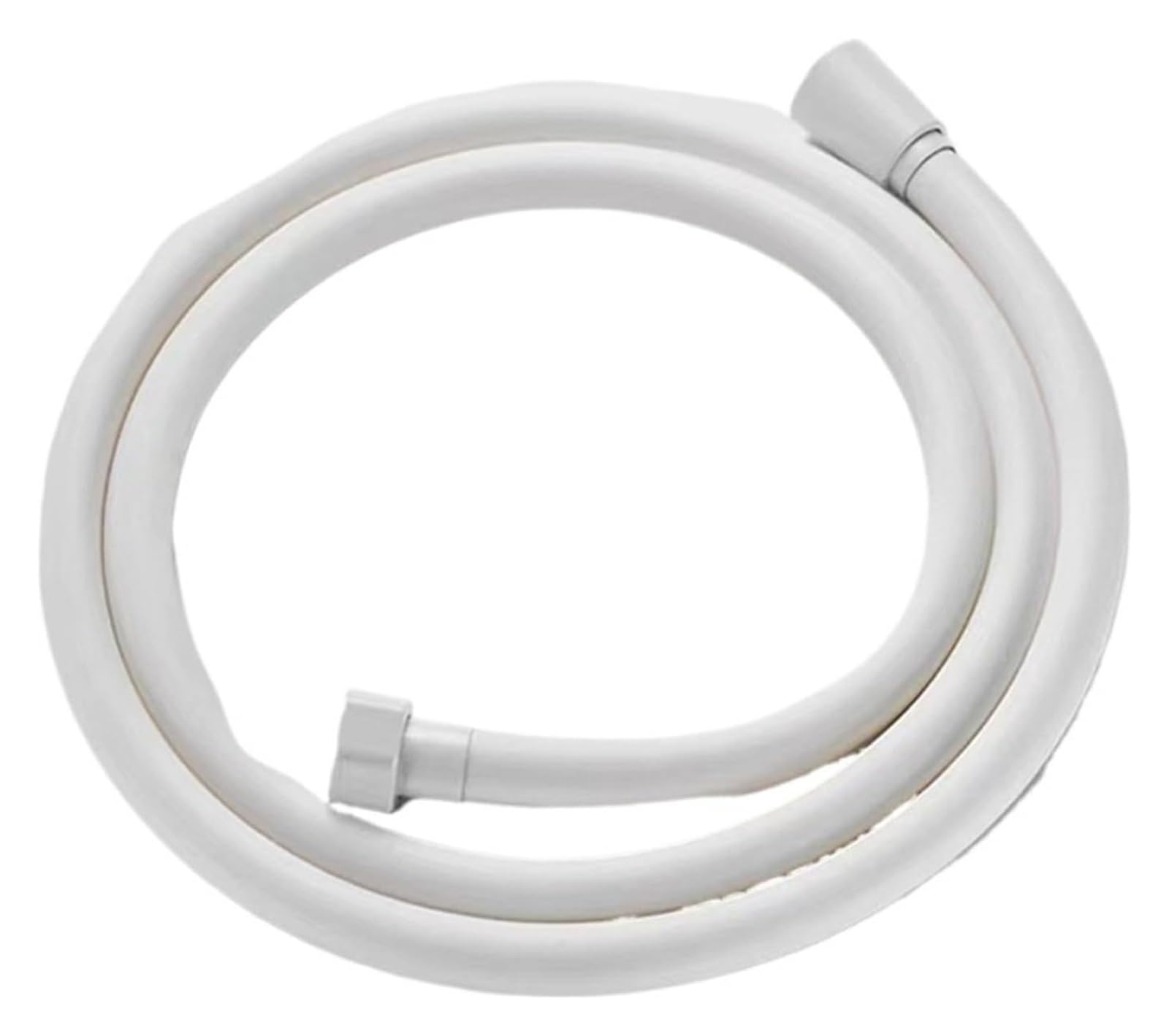Wielokolorowy wąż prysznicowy z PCW 1/2" rozmiar uniwersalny 150-300 cm (biały 300 cm) – elastyczny, zabezpieczony przed wyciekiem, idealny do renowacji domu i łazienki