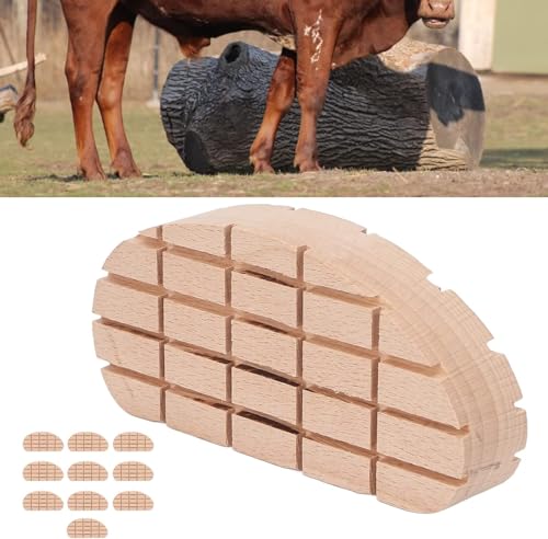 Wusdayer 2 peças de almofadas de casco de vaca, almofadas de casco para vacas e cavalos, respirável