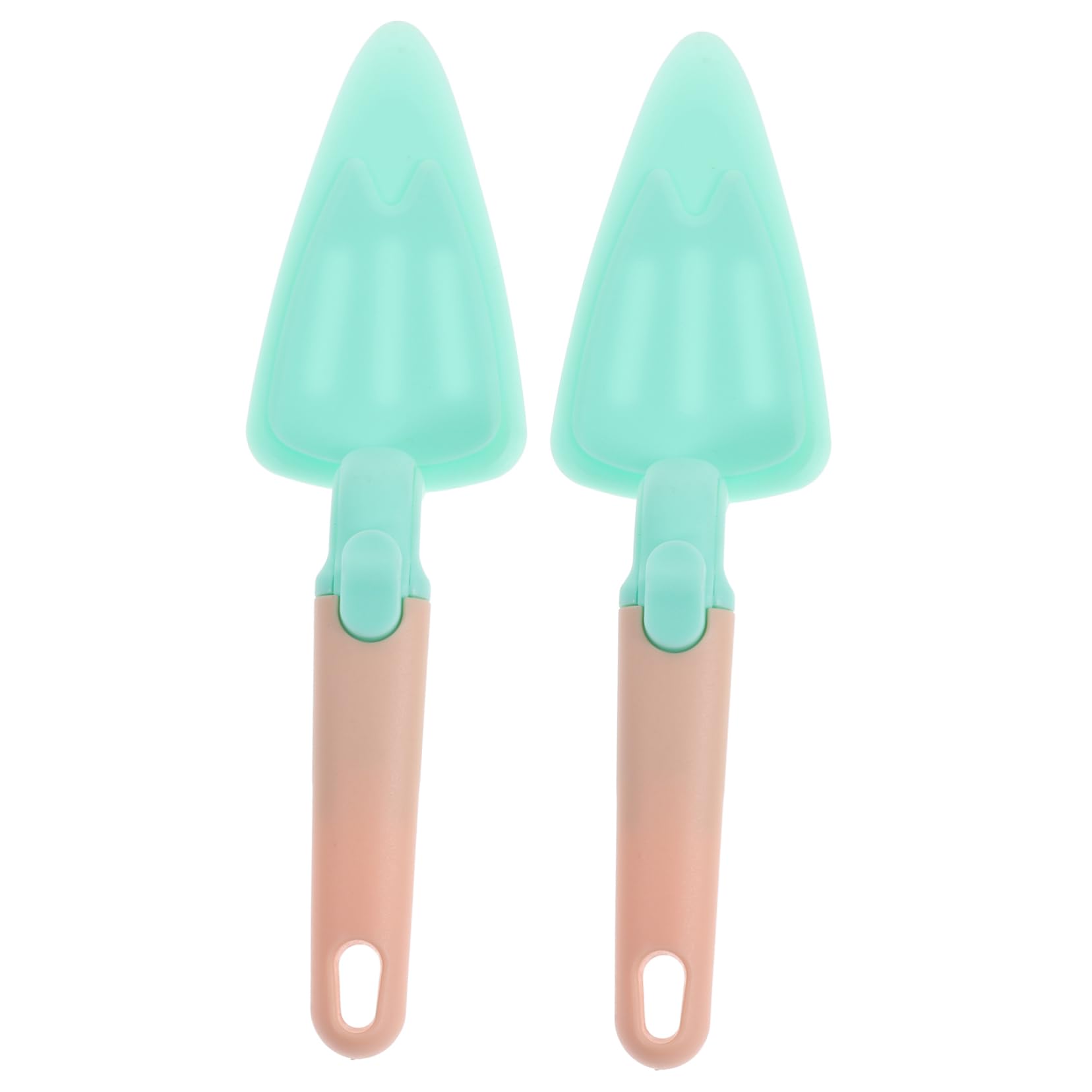 Alipis 2 Pcs Multipurpose Bread Cutters Practical Pizza Shovels with Double Shovel Design Easy to Clean and Disassemble for Cakes Pies and Pancakes