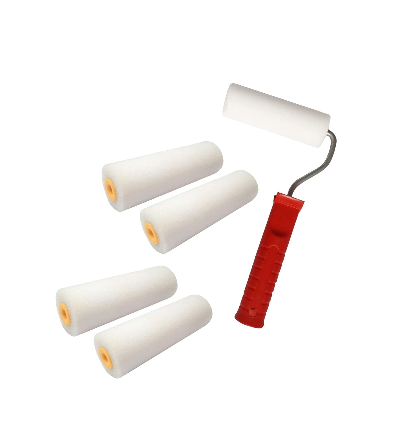 4inch foam paint roller,foam paint roller set, mini paint roller for