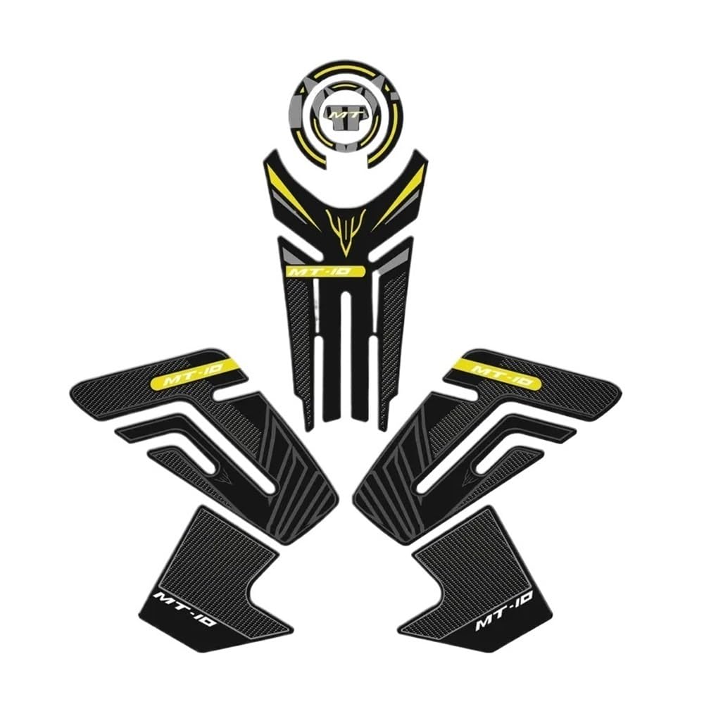 Fuel Tank Protector Motorbike Tank Pad Grips for Mt10 Fz10 FZ MT-10 SP Motorcycle Gas Fuel Oil Kit Protector Stickers Decals