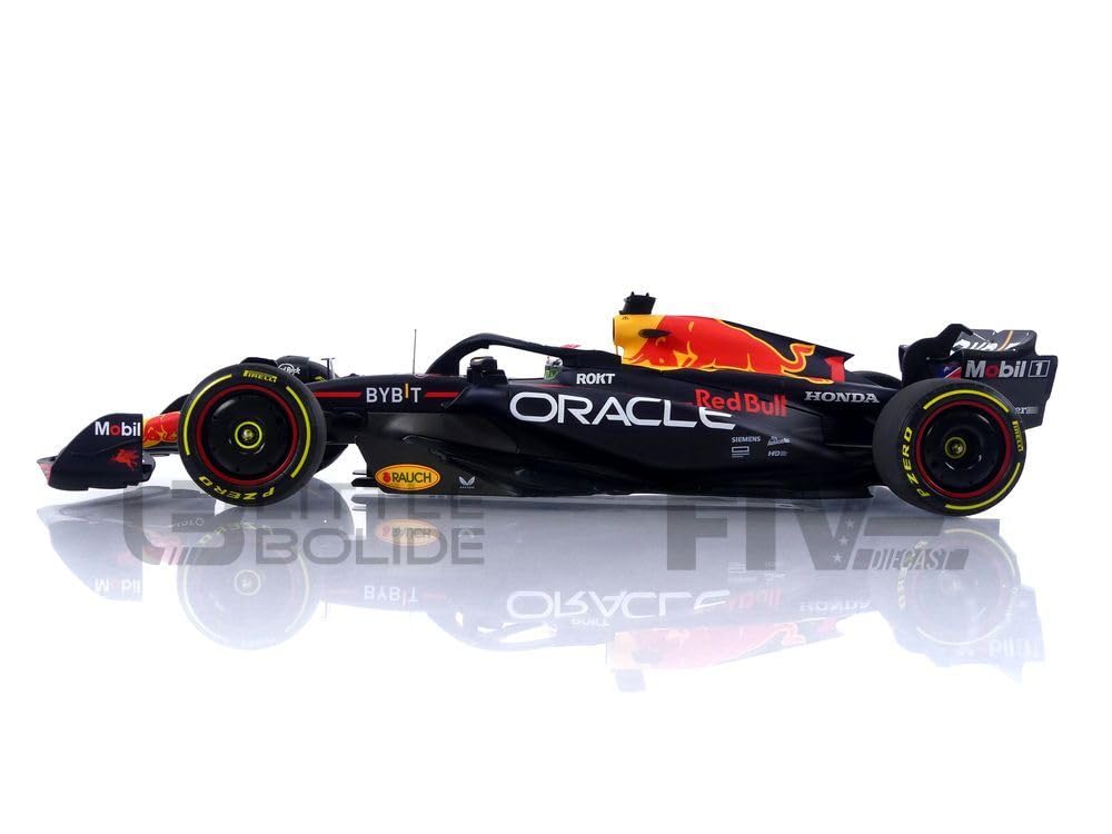 最終値8／15までミニチャンプス 2023 RedBull　ＲＢ19 2台セット 楽天市場】ミニチャンプス 1/18 レッドブル RB19 #1 オランダ