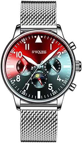 Gute Men's Watch,Automatic Mechanical Wristwatch,Analogue Stainless