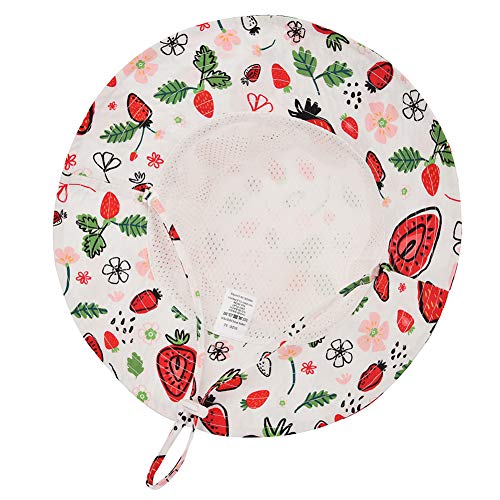 Baby Sun Hat Adjustable - Outdoor Toddler Swim Beach Pool Hat Kids UPF 50+ Wide Brim Chin Strap Summer Play Hat2