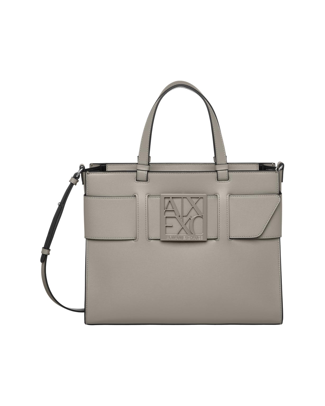 Armani Exchange Women's Beige Logo Quadrato 942689 0A874