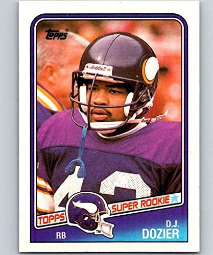 Amazon.com: 1988 Topps Football #150 D.J. Dozier RC Rookie Card