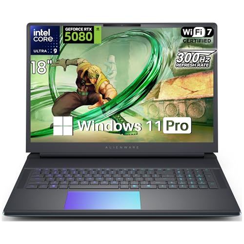 Dell Laptop para jogos Alienware 18 Area-51, Intel Ultra 9