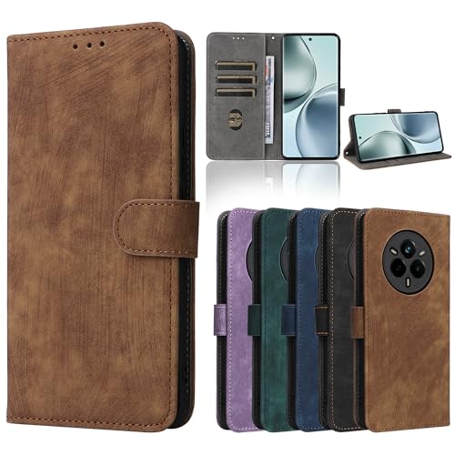 Lucyliy �P�[�X Realme 14 Pro 5G �Ή� �X�}�z�P�[�X �J�o�[ PU���U�[ �J�o�[ �ϏՌ� �u���E��