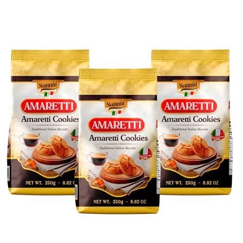 Sanniti Amaretti – Traditional Italian Almond Cookies – Soft &