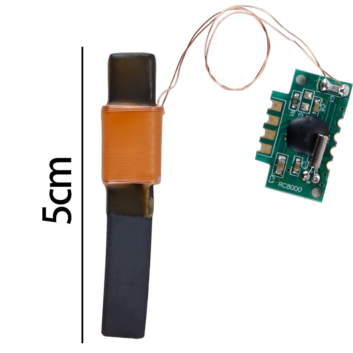 Ausi Module récepteur DCF77 DCF-3850M-800 – Avec antenne DCF, 1,1-5,05 kHz, pour horloges radiocommandées