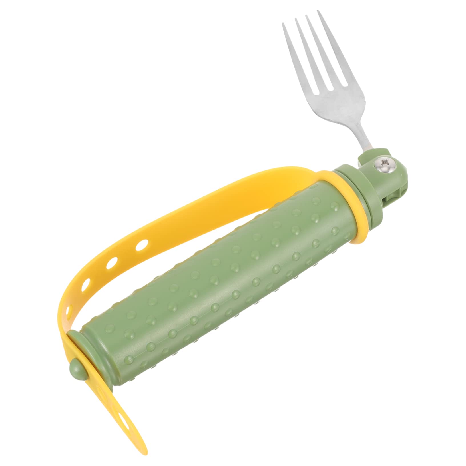 NOLITOY 2pcs Disabled Tableware Eating Utensils for Disabled People Adaptive Utensils Non-slip Fork Elderly Fork for Travel Disabled People Utensils Adult Tableware for Elderly Forks