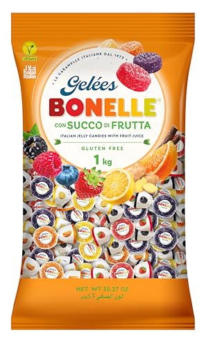 Topkech Bonelle Gelees Rotondo-Jaleas de frutas (2.2lbs)